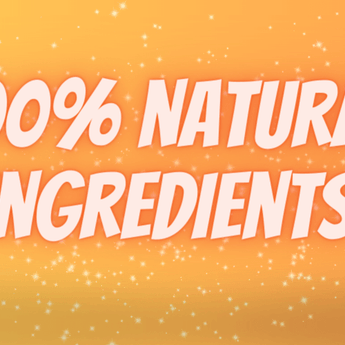 100% natural ingredients 