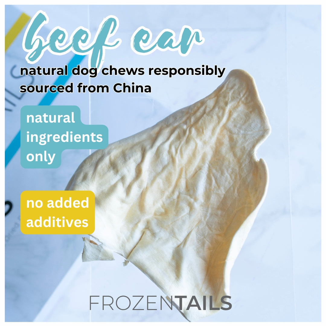 Whole Beef Ear (Freeze Dried)