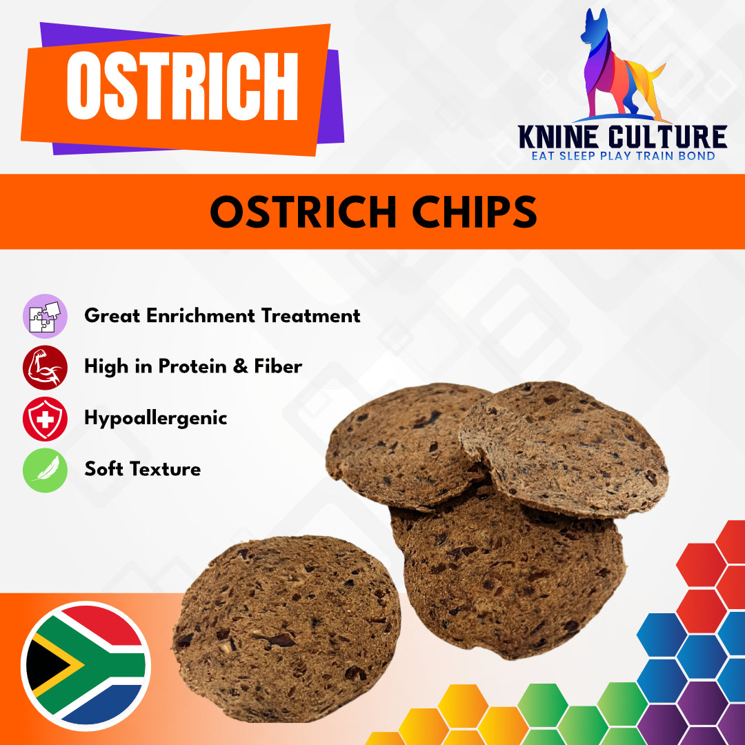 Ostrich Chips (100g)