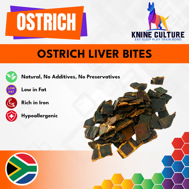 Ostrich Liver Bites (50g)