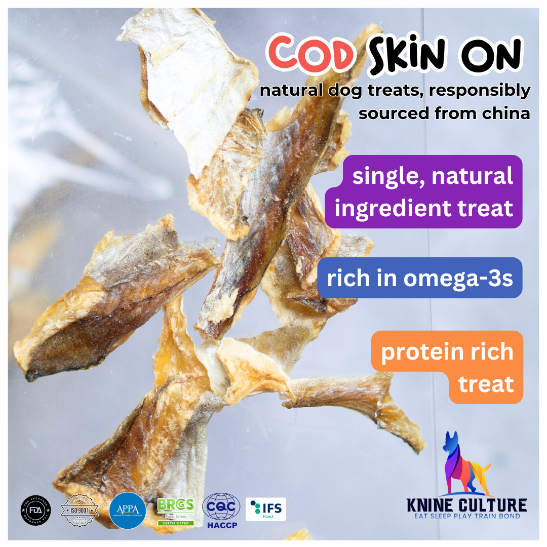 Cod Food Skin Skin-On Cod Fish – Knine Culture
