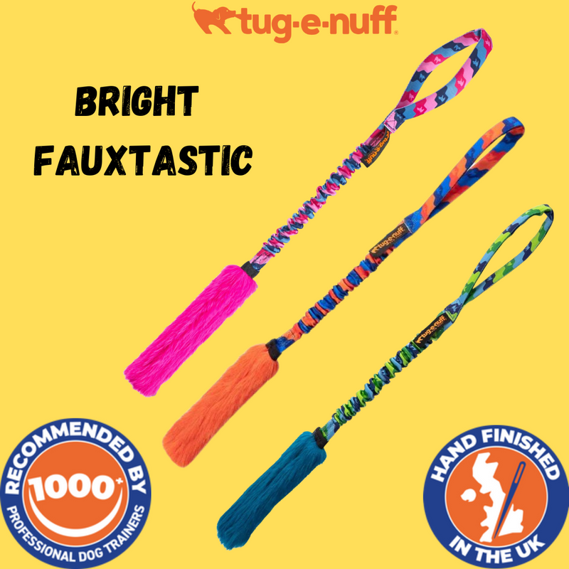 Bright Fauxtastic - k9culture Tug-E-Nuff